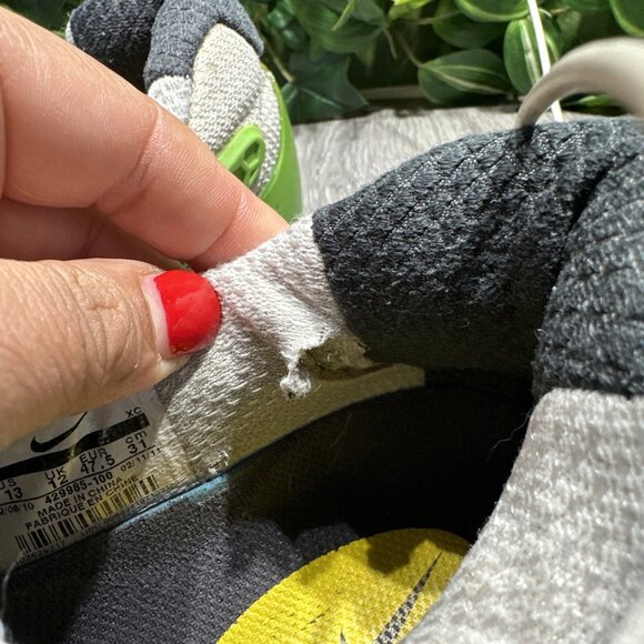 Nike Air Max Courtballistec 3.3 Mens Sz 13 Rafa Nadal Green White Sneakers - Picture 13 of 13